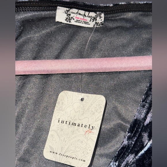 Intimately Free People NWT Grey Body Suit size Medium - Picture 3 of 6